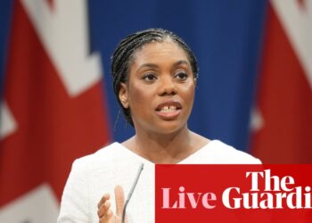 Tories would abolish stamp duty, Badenoch tells party conference – UK politics live | Politics