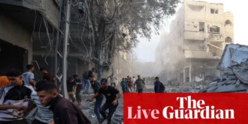 Israel says it has resumed enforcement of ceasefire after wave of airstrikes on Gaza – Middle East crisis live | Israel