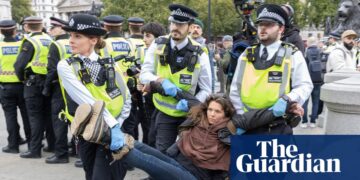 Police make more than 440 arrests at Palestine Action protest in London | Protest