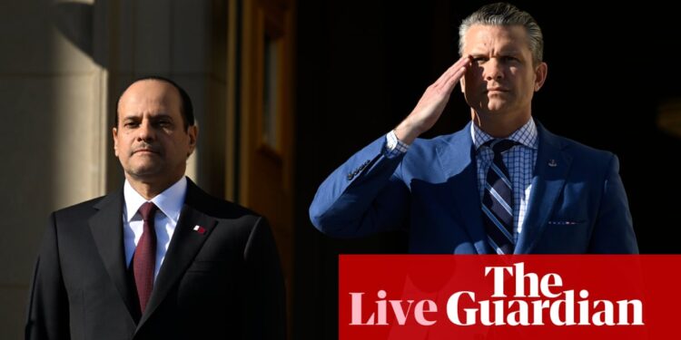 After uproar, Pete Hegseth clarifies Qatari air force facility in Idaho is not a foreign base – live | US federal government shutdown 2025