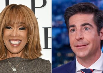 Gayle King Meets Jesse Watters In Surprising Location