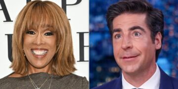 Gayle King Meets Jesse Watters In Surprising Location