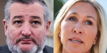Ted Cruz Calls Marjorie Taylor Greene ‘Very Liberal’
