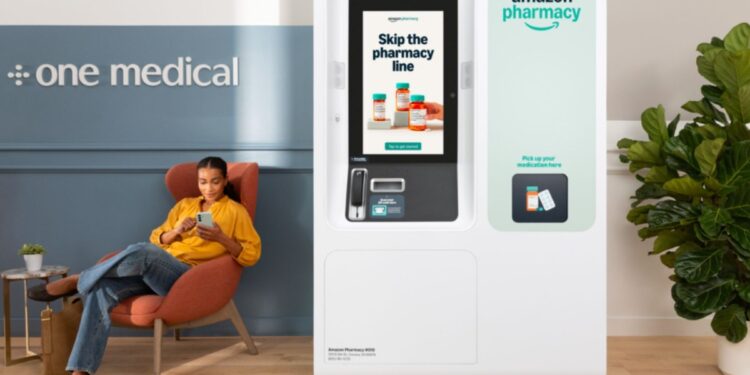 Amazon is putting prescription drugs in vending machines
