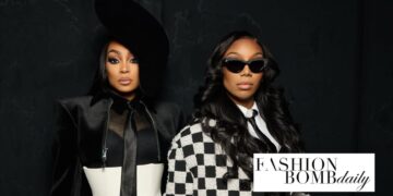 Brandy & Monica Kick Off “The Boy is Mine” Tour in Black and White Jagne and Louis Vuitton Looks