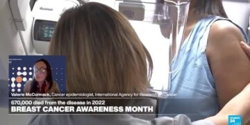 "Octobre Rose", the French name for Breast Cancer Awareness Month