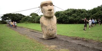 How Easter Island’s Massive Moai Statues Actually “Walked” Themselves