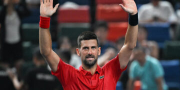 Novak Djokovic beats Marin Cilic in record-breaking battle of veterans