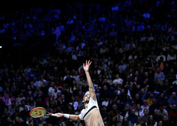 Unstoppable Vacherot upsets Norrie to reach Paris Masters quarter-finals