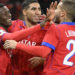 PSG score seven in Leverkusen and take Champions League first place