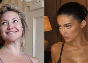 Kate Hudson Poses in a Bra and Compares Herself to Kylie Jenner