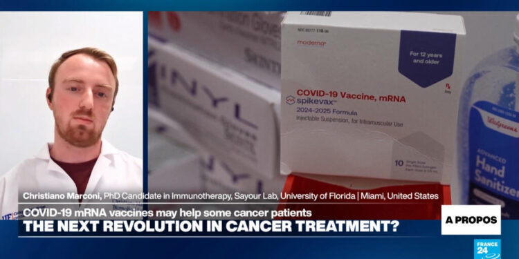 mRNA Covid vaccines may help some cancer patients fight tumours