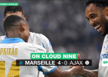 Marseille crush Ajax in Champions League