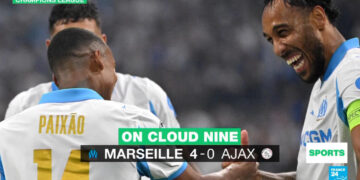 Marseille crush Ajax in Champions League