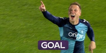 Woodrow haunts Fulham to give Wycombe early lead with sublime strike