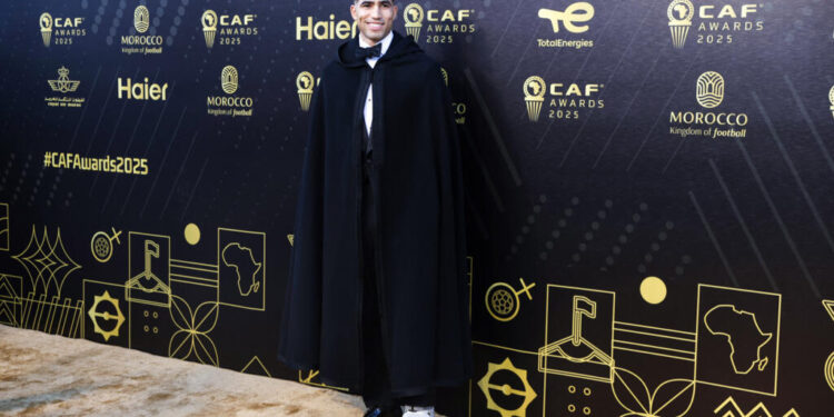 Morocco football star Hakimi named African Footballer of the Year