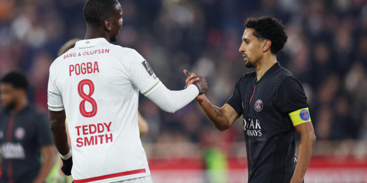 Ligue 1: PSG fall to Monaco (1-0) as Marseille fail to capitalise