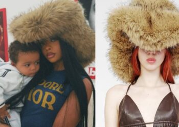 You ask, we answer! Skai Jackson Posed in a Brown $295 Kim Shui Faux Fur Hat for the ‘Gram