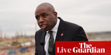 Lammy says he was not ‘equipped with the details’ when facing questions on mistaken prisoner release at PMQs – UK politics live | Politics