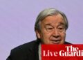 Cop30 live: current climate pathway ‘a death sentence for many’, says UN secretary-general | Cop30