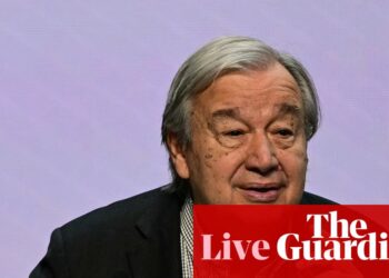 Cop30 live: current climate pathway ‘a death sentence for many’, says UN secretary-general | Cop30