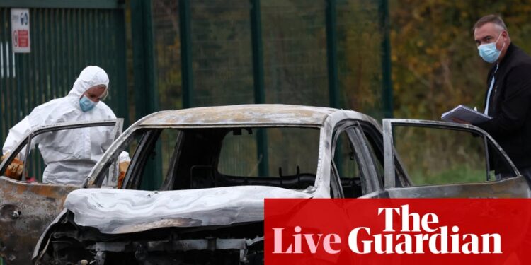 Two people seriously injured and attacker arrested after car driven into pedestrians and cyclists on French island – as it happened | Belgium