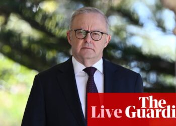 Australia news live: Albanese says Coalition ‘too busy fighting each other’ and have no plan to reduce power prices | Australia news