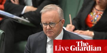 Australia politics live: crossbench turns up heat on PM over free vote on gambling ad ban as two Liberals ejected from question time | Australian politics