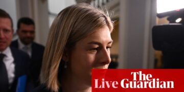 Australia news live: Jess Wilson ousts Brad Battin to become Victorian Liberals’ first female leader; TPG confirms customer died after triple-zero connection failure | Australia news