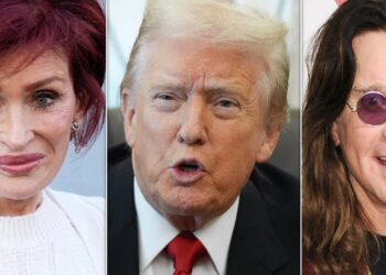 Sharon Osbourne Shares Voicemail She Received From Trump After Death Of Trump-Trashing Ozzy