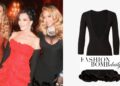 Beyonce Stuns in a Black Fendi Look alongside Tina Knowles in a Crimson Valdrin Sahiti Gown for Kris Jenner’s 70th Birthday