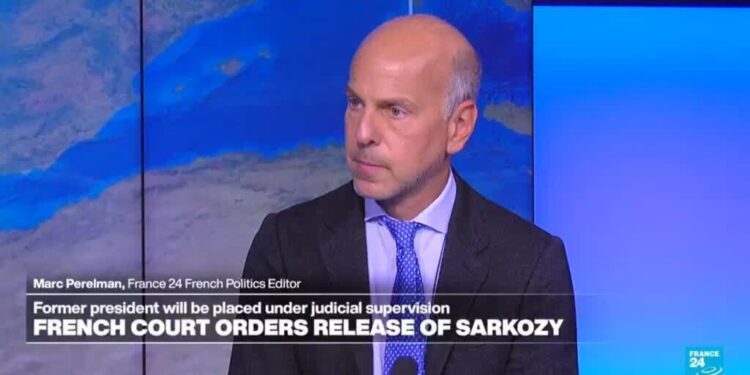 French court orders release of Sarkozy after 20 days in jail