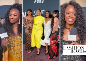 On the Scene at the Ebony Power 100 Gala: Karrueche in a Black Kamilla Purshie Dress, Clarissa Shields in a Yellow Ivy Showroom Gown, Ari Lennox Sparkles in a Black Roberto Cavalli Look + More!