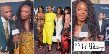 On the Scene at the Ebony Power 100 Gala: Karrueche in a Black Kamilla Purshie Dress, Clarissa Shields in a Yellow Ivy Showroom Gown, Ari Lennox Sparkles in a Black Roberto Cavalli Look + More!