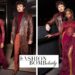 Fashion Bomb Couple: Olandria Carthen Coordinated with Beau Nicolas Vansteenberghe in a Maroon Bronx and Banco Look with Femme LA Heels