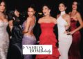 Kris Jenner Celebrated Her 70th Star-Studded Birthday Extravaganza in a Red Strapless Givenchy Tier Dress