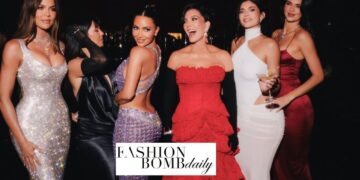 Kris Jenner Celebrated Her 70th Star-Studded Birthday Extravaganza in a Red Strapless Givenchy Tier Dress