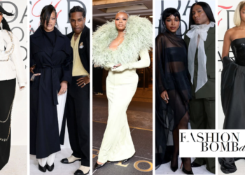 On the Scene at the CFDA Awards: Rihanna and A$AP Rocky in Alaia and Chanel, Fashion Bomb CEO Claire Sulmers in a Mint Boiscamp Dress, Teyana Taylor in a Structured Thom Browne Look + More!