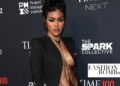 Teyana Taylor Looked AB-licious in a Black Tom Ford Cutout Dress at the Time 100 Gala