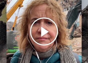 The Aftermath of a Deadly Strike in Western Ukraine