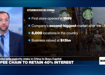Starbucks sells majority stake in China business amid competition from local rivals