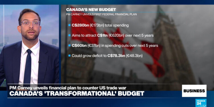 Canada unveils ambitious new budget to respond to US tariff shock