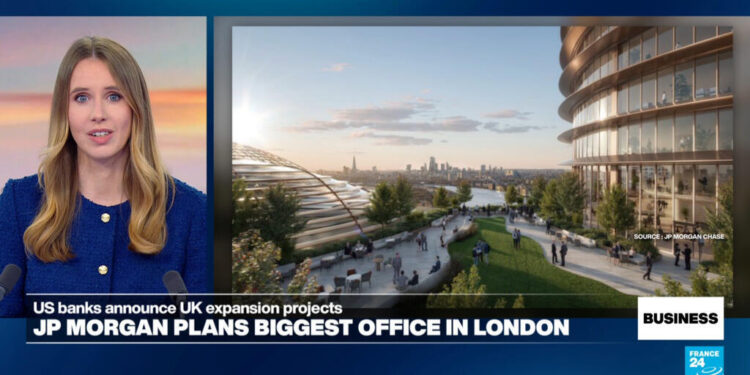 JP Morgan says it will build the biggest office block in London