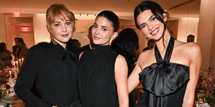 Jennifer Lawrence, Kendall & Kylie Jenner Do An LBD Three Ways