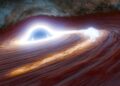 Brightest ever flare from supermassive black hole spotted by scientists in California | Science, Climate & Tech News