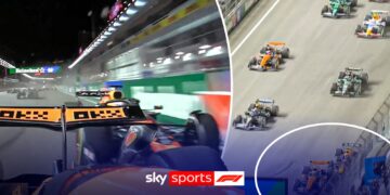 DRAMATIC start! Verstappen takes lead as Norris drops to third!