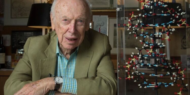James Watson, who co-discovered the structure of DNA, has died at age 97 : NPR
