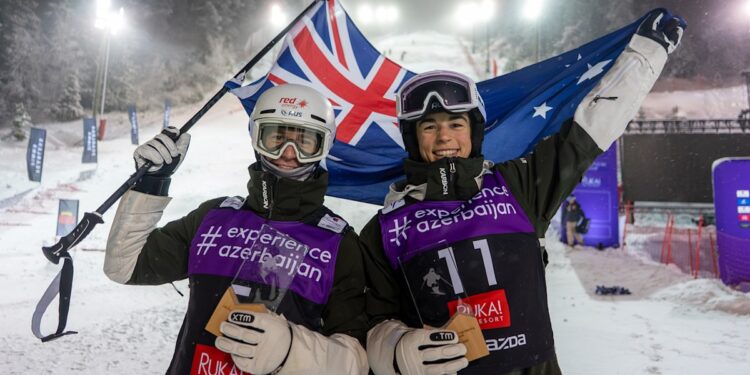 Australian mogul duo Jakara Anthony and Matt Graham win World Cup gold; Charlotte Wilson crash