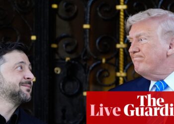Ukraine war live: Trump greets Zelenskyy in Florida for peace​ talks and says he thinks Putin is serious about peace this time | Ukraine