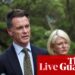Australia news live: protesters outside Sydney’s town hall chant phrase that NSW premier wants to ban | Australia news